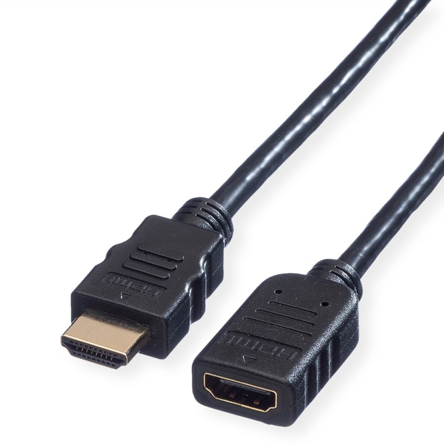 VALUE Câble HDMI High Speed avec Ethernet M/F, 2 m