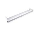 ROLINE Easy2Open Canal de câbles, montage sous le bureau, blanc, 85,8 cm