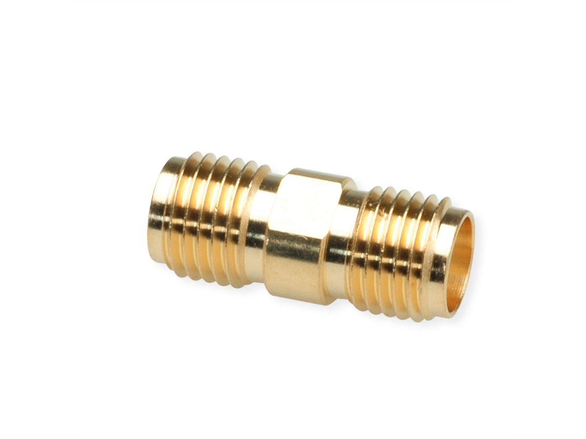 TELEGÄRTNER Connecteur SMA femelle/femelle plaqué or