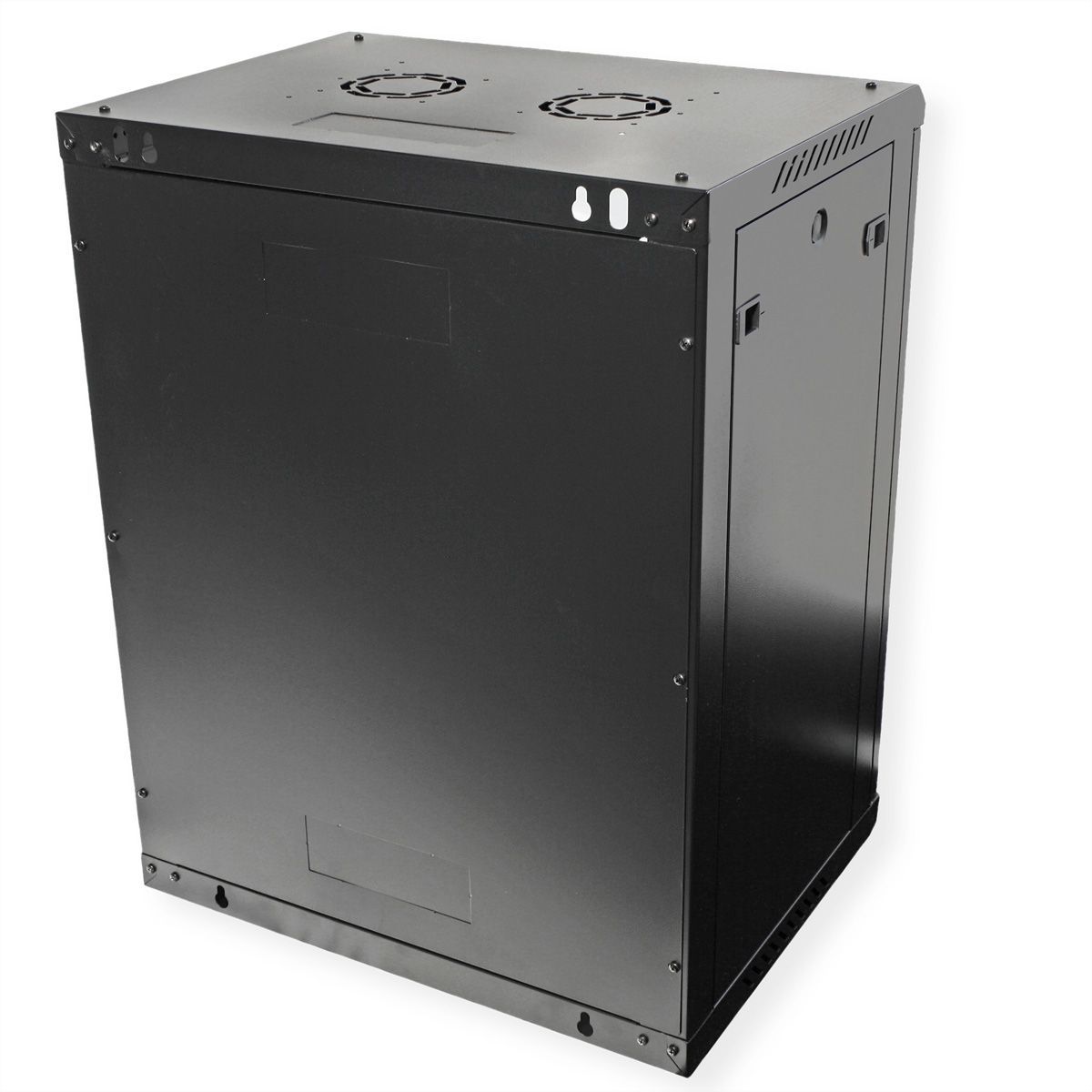ROLINE 19" Boîtier mural Basic Plus 15U, 600x450 LxP noir