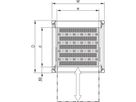 Étagère Eurorack SCHROFF, télescopique, pour cadre universel, 600W 600D