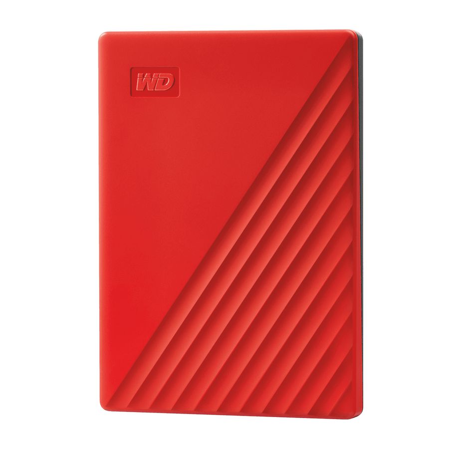 Western Digital My Passport disque dur externe 2000 Go Rouge