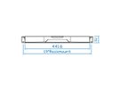 SCHROFF Tiroir 19" avec clavier UK