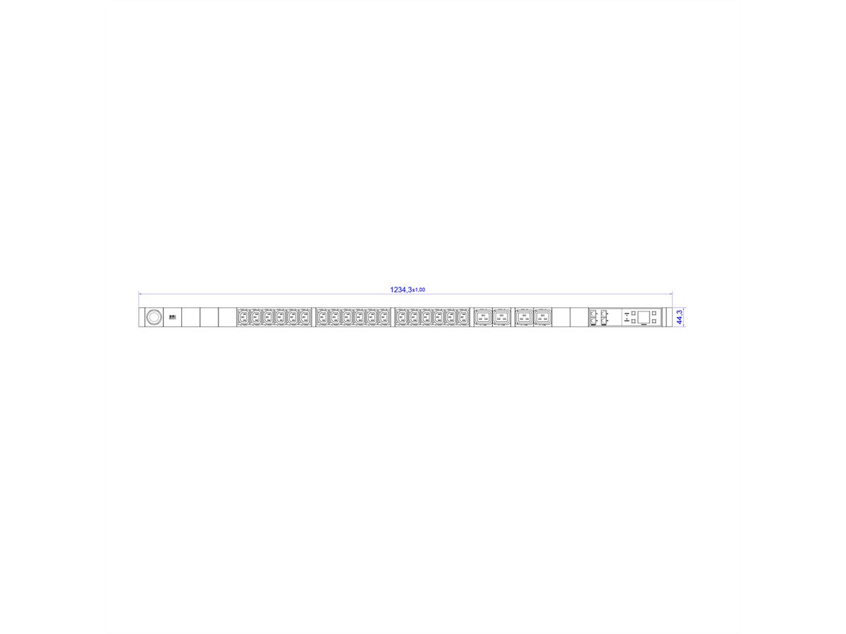 BACHMANN BN7500 Esclave 18xC13 4xC19