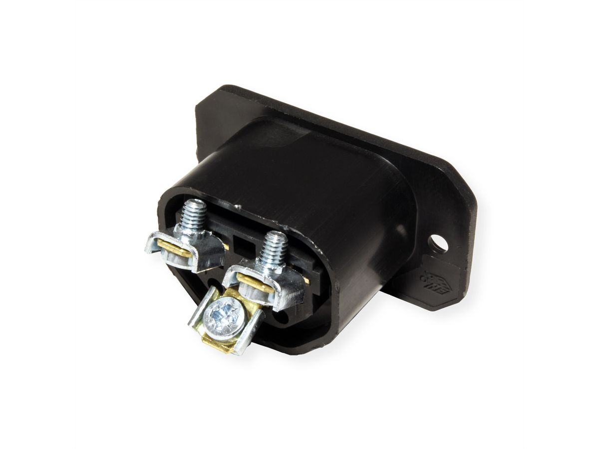 BACHMANN Prise C13, Noire, à visser