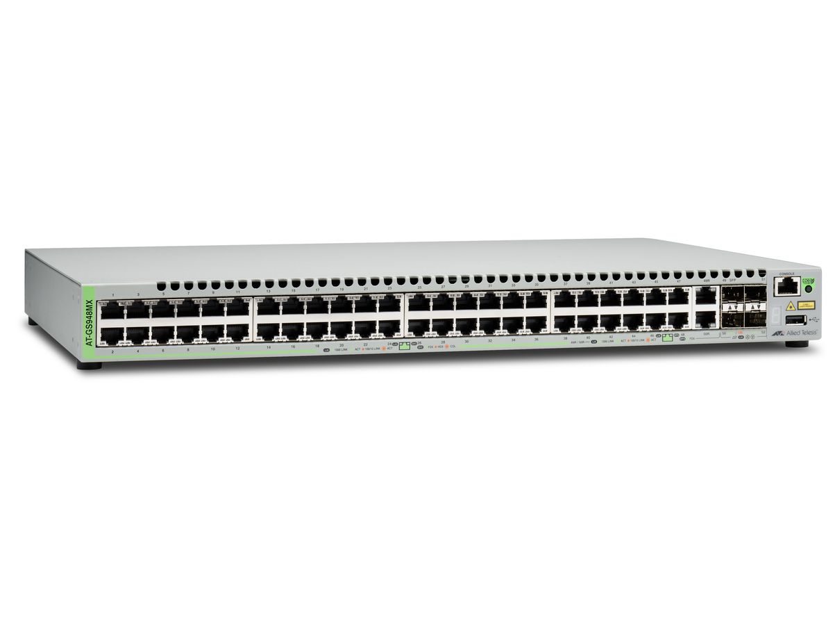 Allied Telesis AT-GS948MX-50 Géré L2 Gigabit Ethernet (10/100/1000) Gris