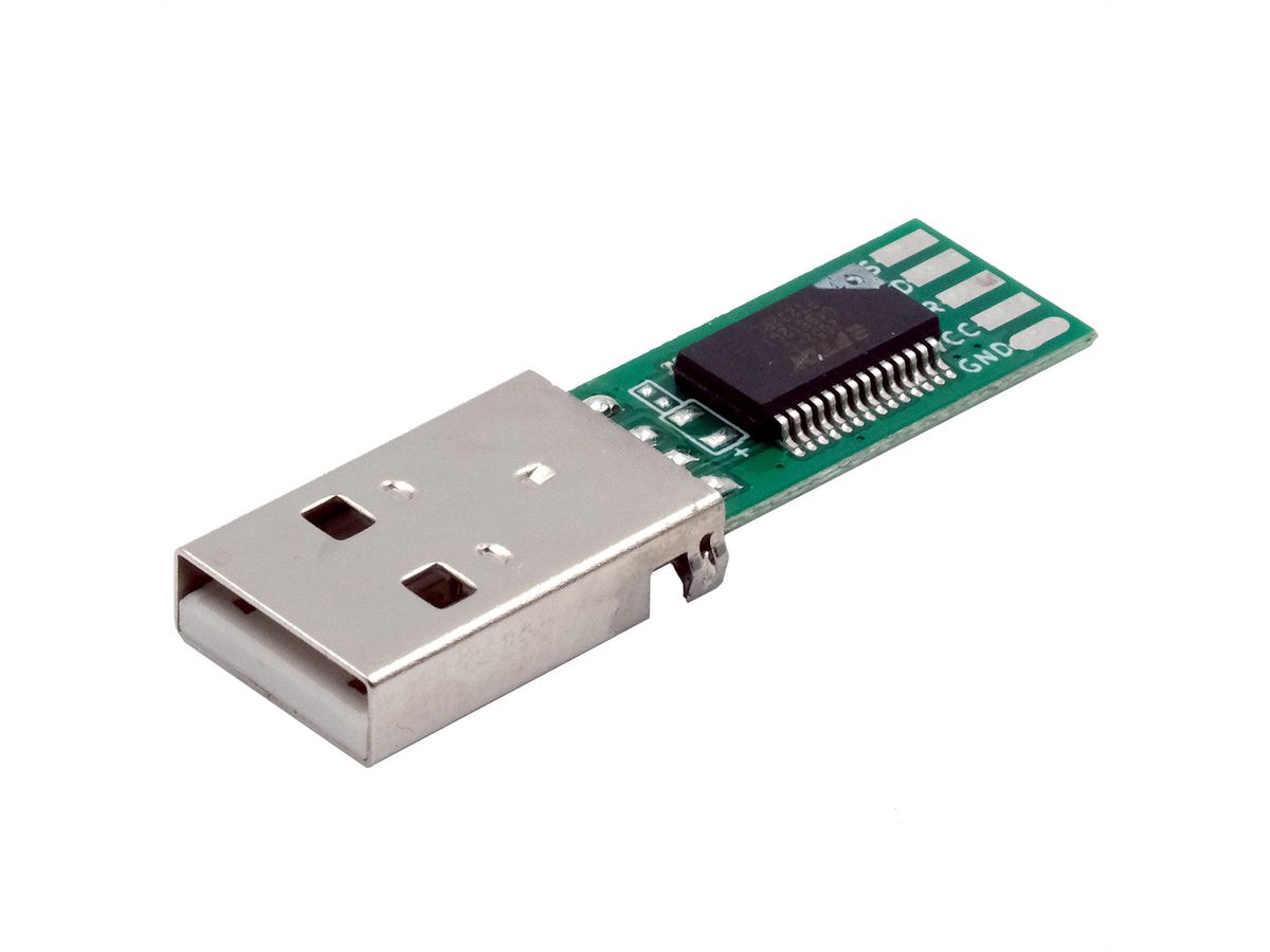 EXSYS EX-13101 Carte de conversion USB vers série 1S RS-232, Chipset FTDI