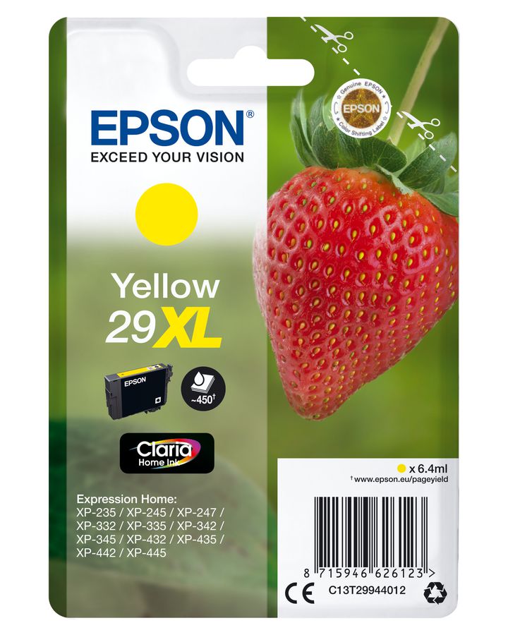 Epson Cartouche "Fraise" - Encre Claria Home J (XL)