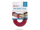 VELCRO® One Wrap® Strap 20mm x 200mm, 25 pièces, rouge