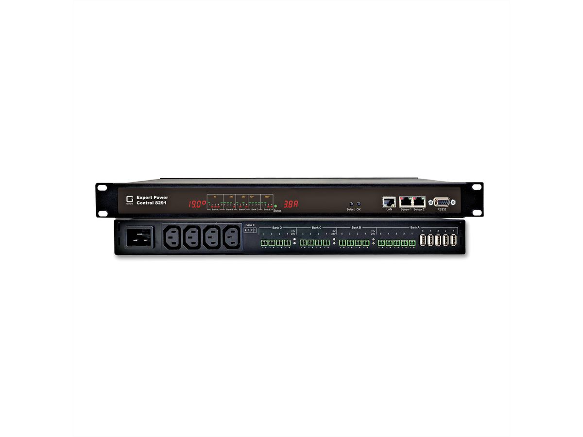 Gude 8291-1 EPC PDU AC/DC à 21 ports