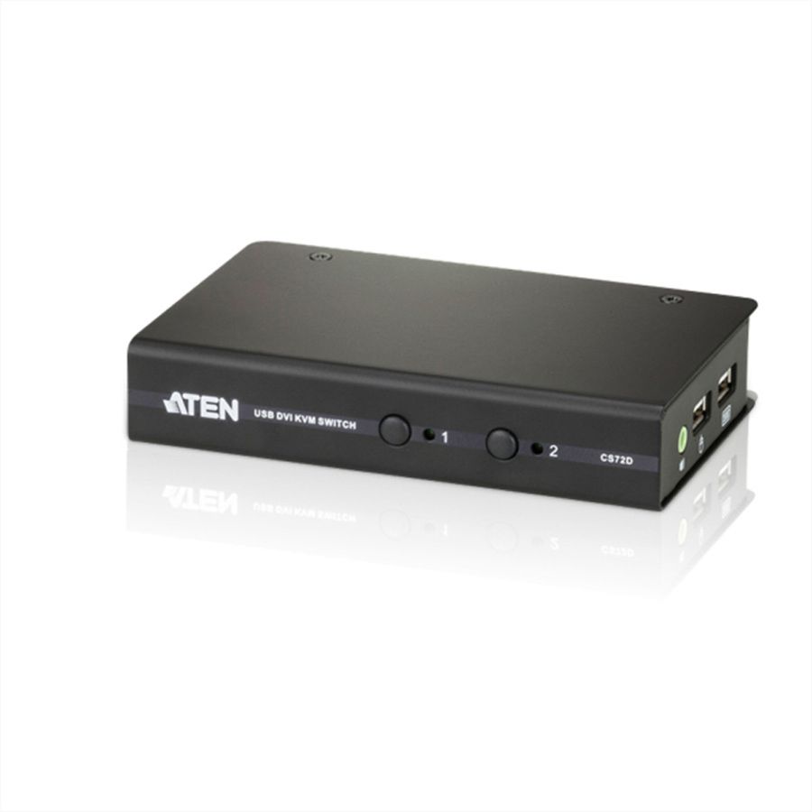 ATEN CS72D Commutateur KVM DVI USB à 2 ports