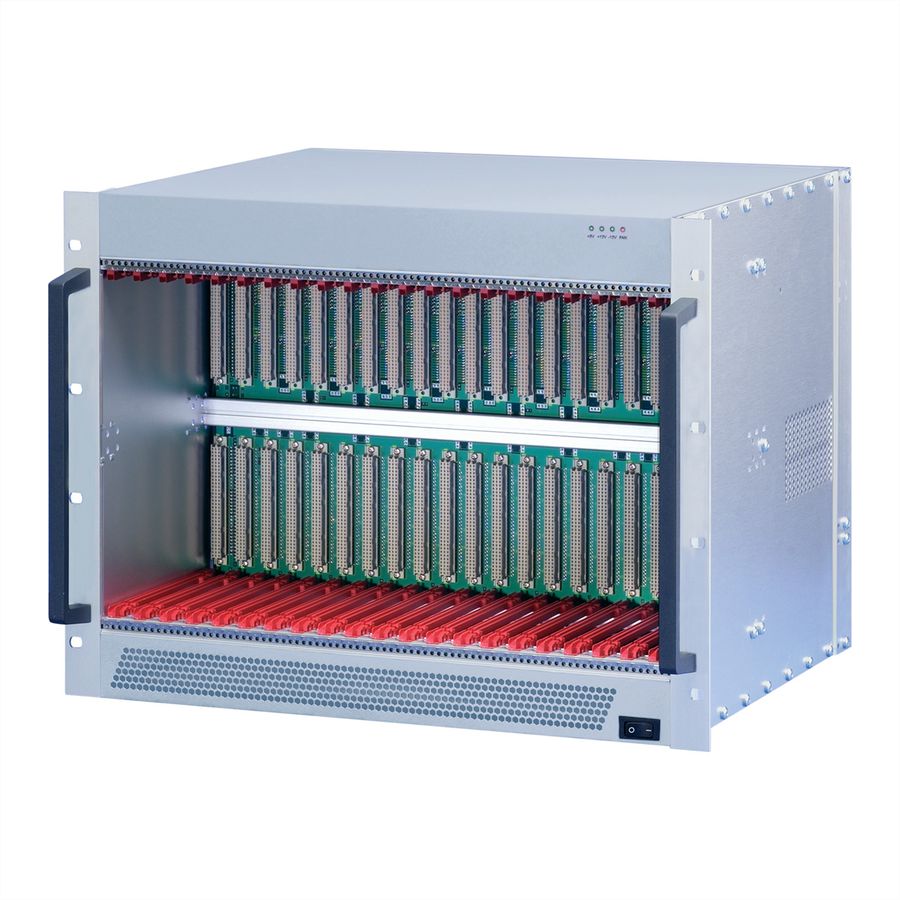 SCHROFF Système VME, 8 U, 21 slots, Open Frame PSU