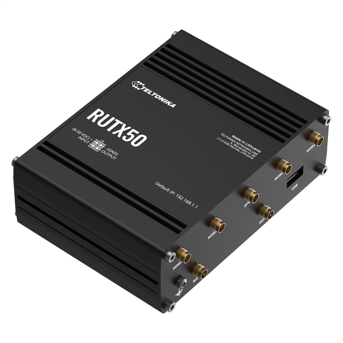 TELTONIKA RUTX50 5G/4G/LTE Routeur industriel