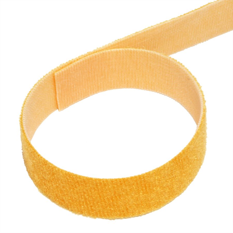 VELCRO® ONE-WRAP® Bande sur rouleau, 20mm, jaune, 25 m
