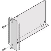 Déflecteur d'air SCHROFF, panneau avant, blindage Refrofit, acier, 6 U, 4 HP, 160 mm