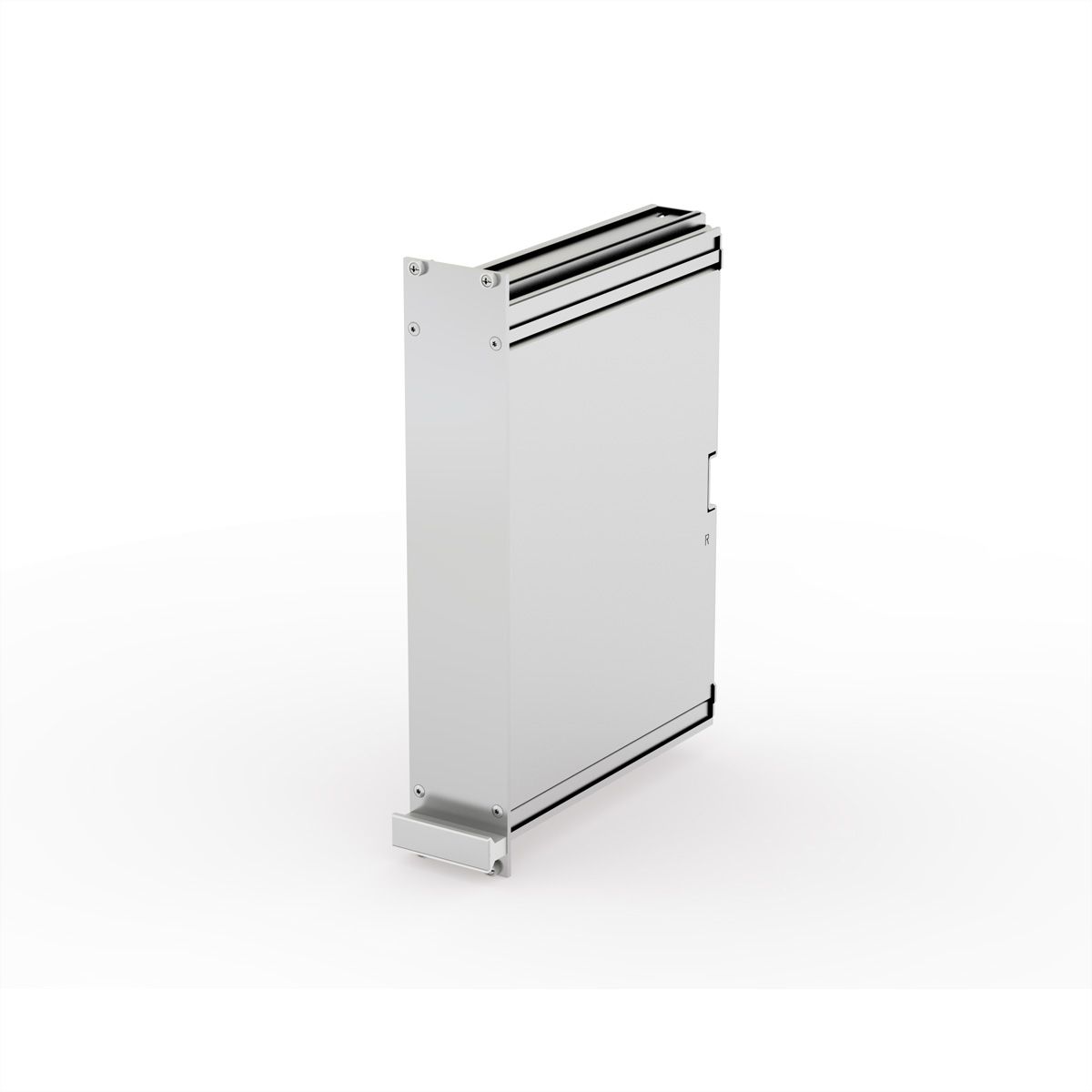 SCHROFF, cadre, unité enfichable PRO, couvercle lisse, 1 connecteur, 6 U, 10 HP, 167 mm