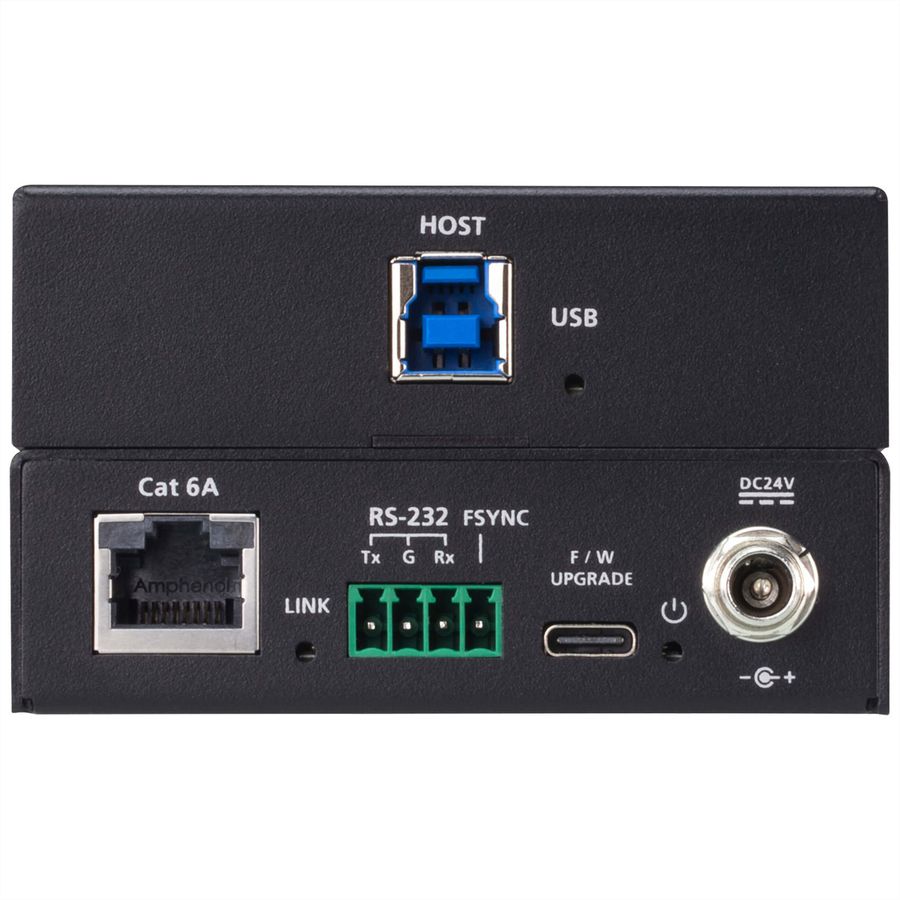 ATEN UCE33100 Prolongateur USB 3.2 Gen 1 Cat 6A à 4 ports, jusqu'à 100 m