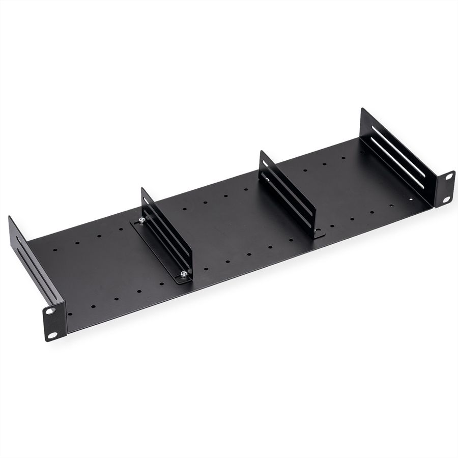 VALUE Etagère 19" avec 2 séparations amovibles, noir