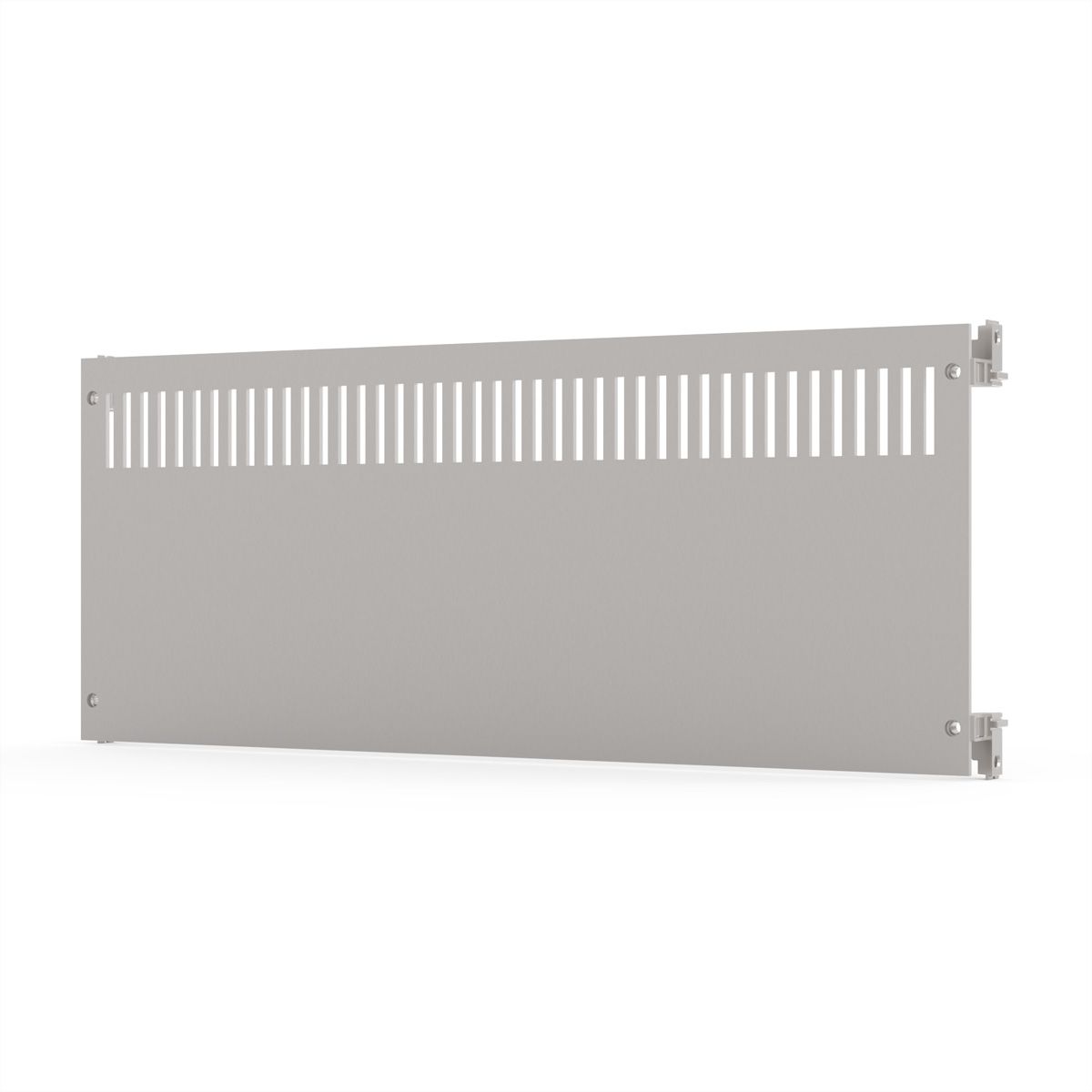 SCHROFF PropacPRO Panneau arrière, pleine largeur, non blindé, avec perforation, 3 U, 63 CV