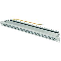 TELEGÄRTNER Panneau de brassage blindé 19", 1U, RAL 7035, MPP24-HS K Classe EA 500