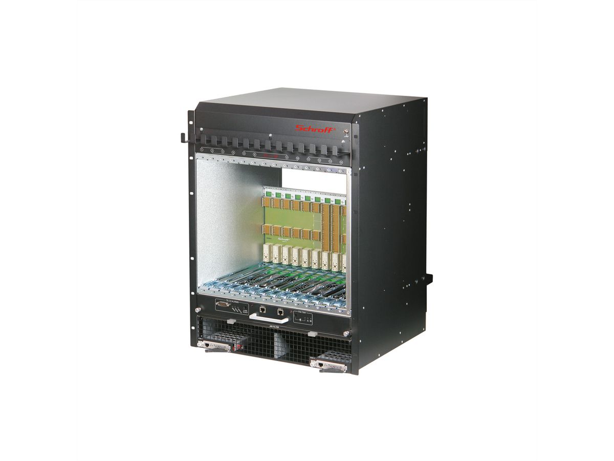 SCHROFF ATCA System 450/40 Series, 14 slots, DC, Dual Dual Star, Bussed IPMB