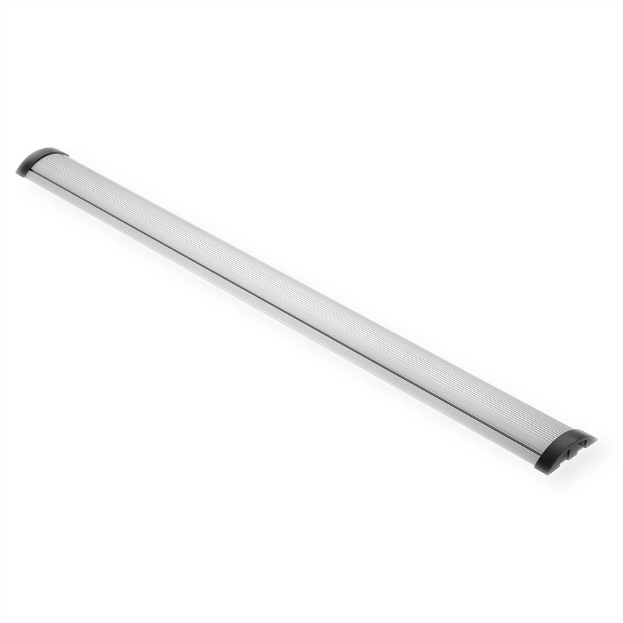 ROLINE Pont pour câbles, Aluminium, 92 x 22 mm, argent, 1,1 m