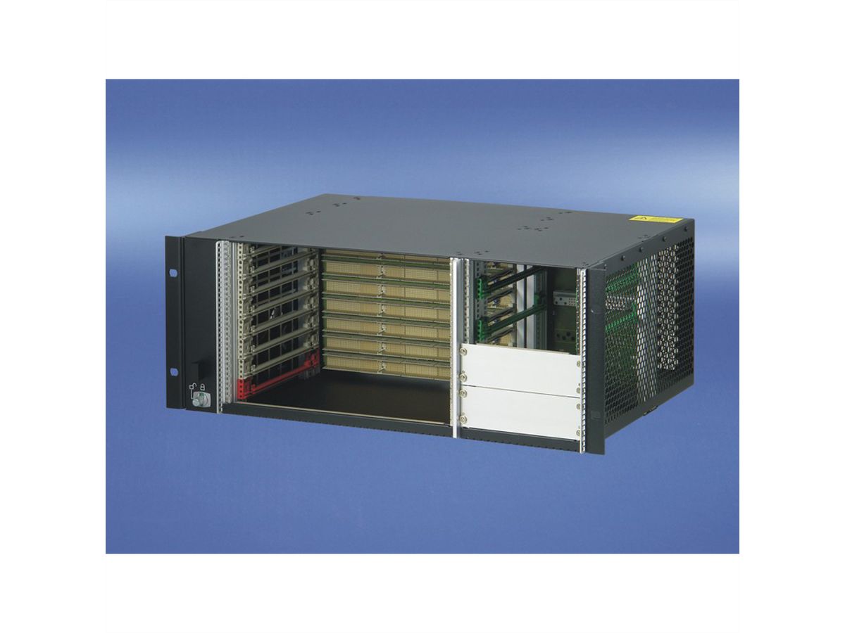 Système CPCI SCHROFF, pour PSU enfichable, horizontal, 4 U, 8 slots