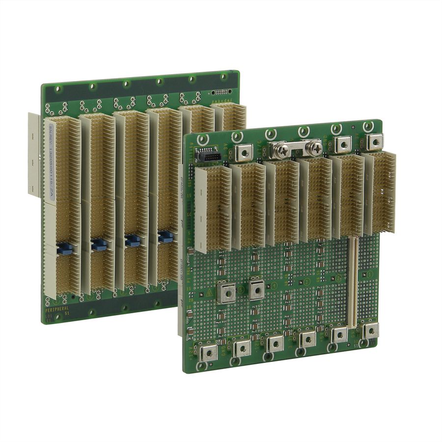 Carte-mère CPCI SCHROFF, Slot Right, 6 U, 3 slots, 64-Bit, 3.3 V VI/O