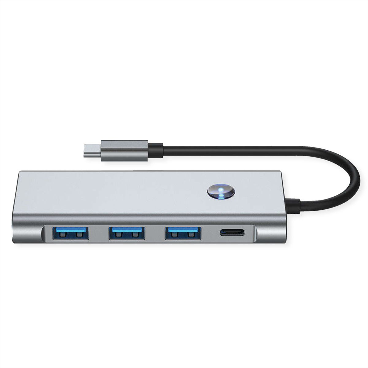 VALUE Station d'accueil USB type C, HDMI 4K60, 3x USB A + type C PD, 1x SD/MicroSD (TF)