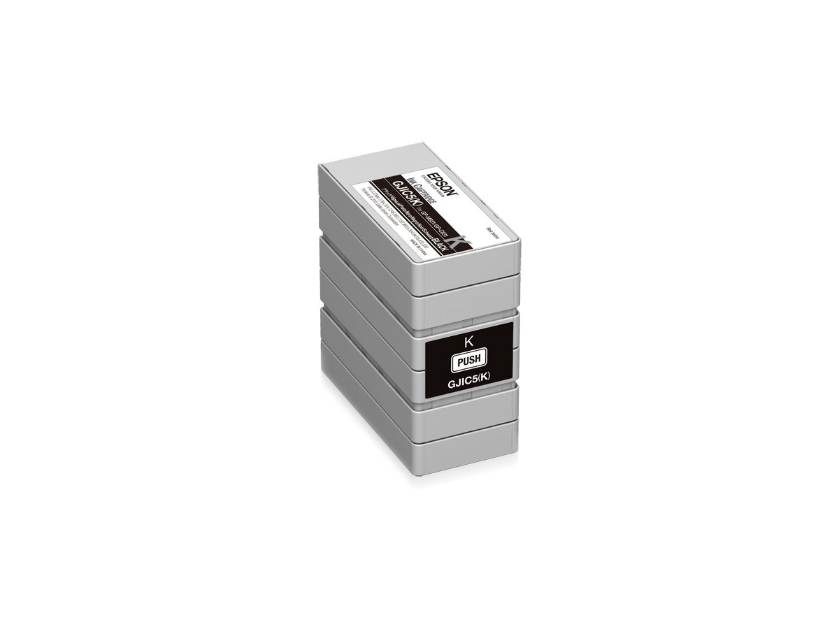 Epson GJIC5(K): Ink cartridge for ColorWorks C831 and GP-M831 (Black)