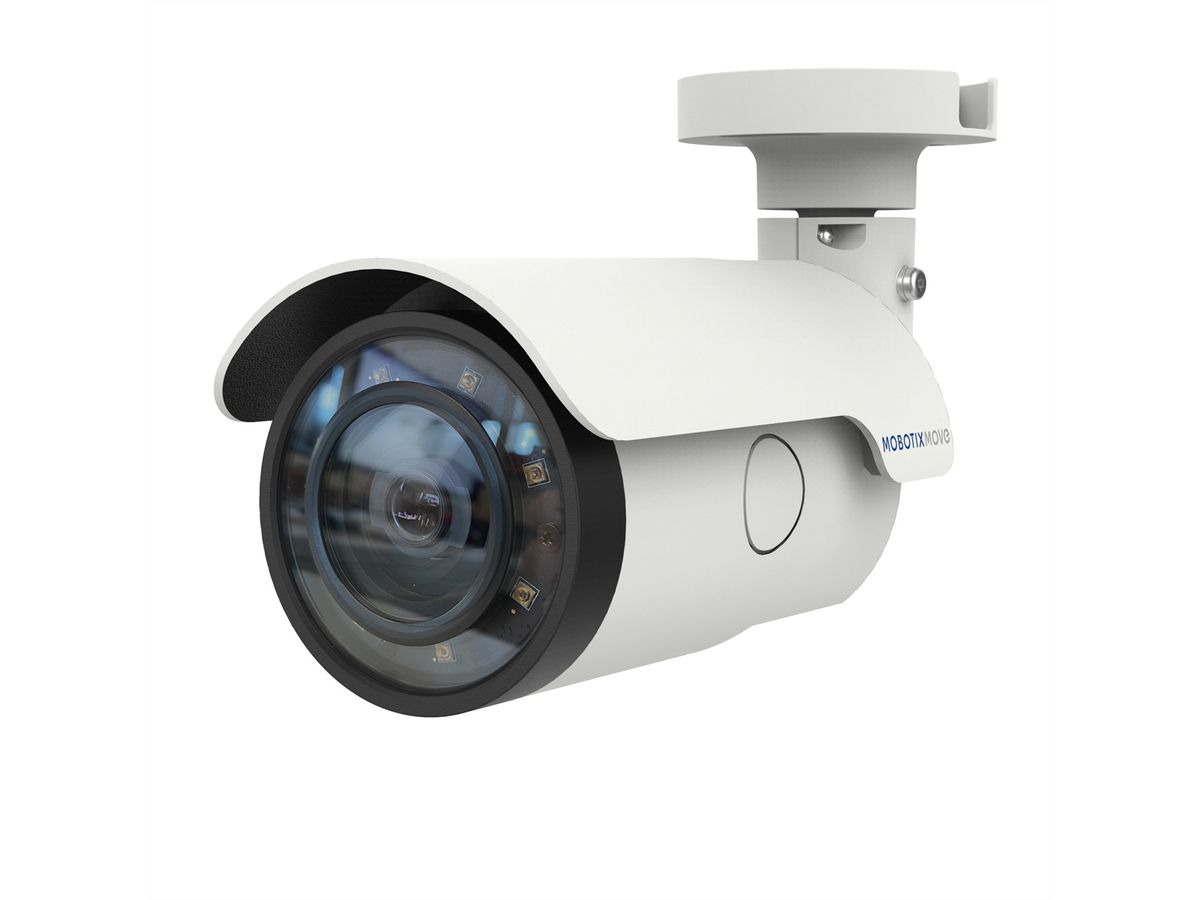 Mobotix Move Vandal-Bullet 2 MP VA, Caméra de plaque d'immatriculation jusqu'à 18m