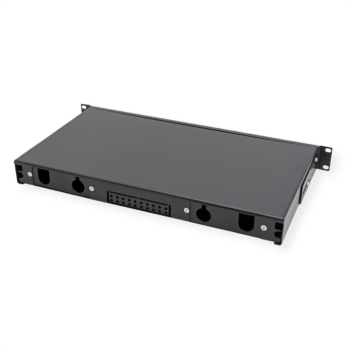 VALUE Panneau de brassage vide 1 UH, amovible, 24x SC SX / LC DX