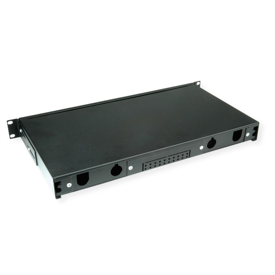 VALUE Panneau de brassage vide 1 UH, amovible, 24x SC SX / LC DX