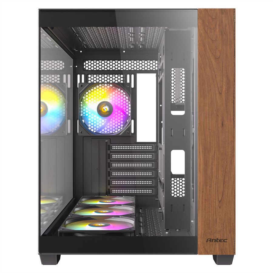 ANTEC CX800 ARGB_B Wood Boîtier PC Midi Tower Black ATX