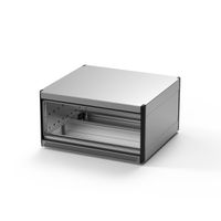 SCHROFF RatiopacPRO AIR Mallette complète, de bureau, blindée, avec garniture frontale, 6/7 U, 84 HP, 315 mm