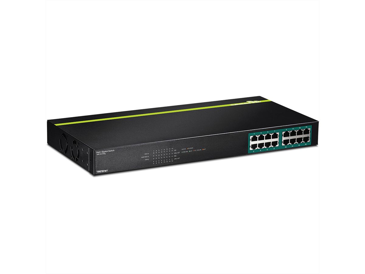 Trendnet TPE-TG160g Switch PoE+ Gigabit à 16 ports