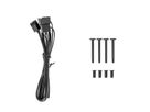 Thermaltake CT200 PWM 200mm Ventilateur de boîtier, noir
