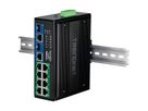 TRENDnet TI-BG108 Switch Rail DIN PoE++ 400W Gigabit industriel à 10 ports