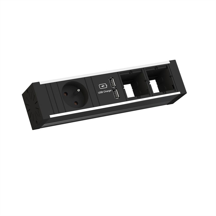 BACHMANN VENID 1xUTE 1xUSB 2xCM 0,2m GST18