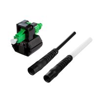 METZ CONNECT OpDAT FAST™Hybrid Kit de connecteur LC APC OS2, 10 pièces