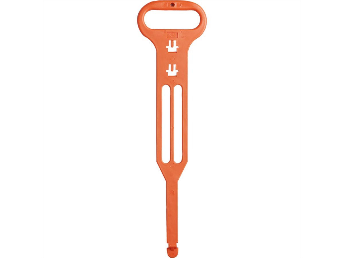 BACHMANN Aide au portage de câble, PVC, orange
