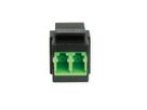 ROLINE Raccord optique LC/LC duplex multimode, Keystone, OM5