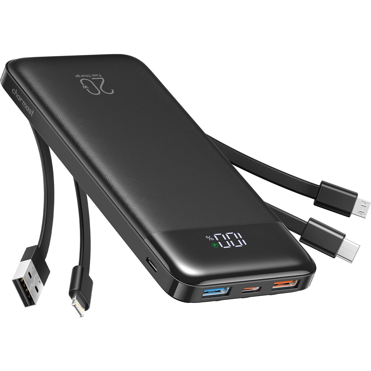CHARMAST Powerbank W2065 20000mah noir