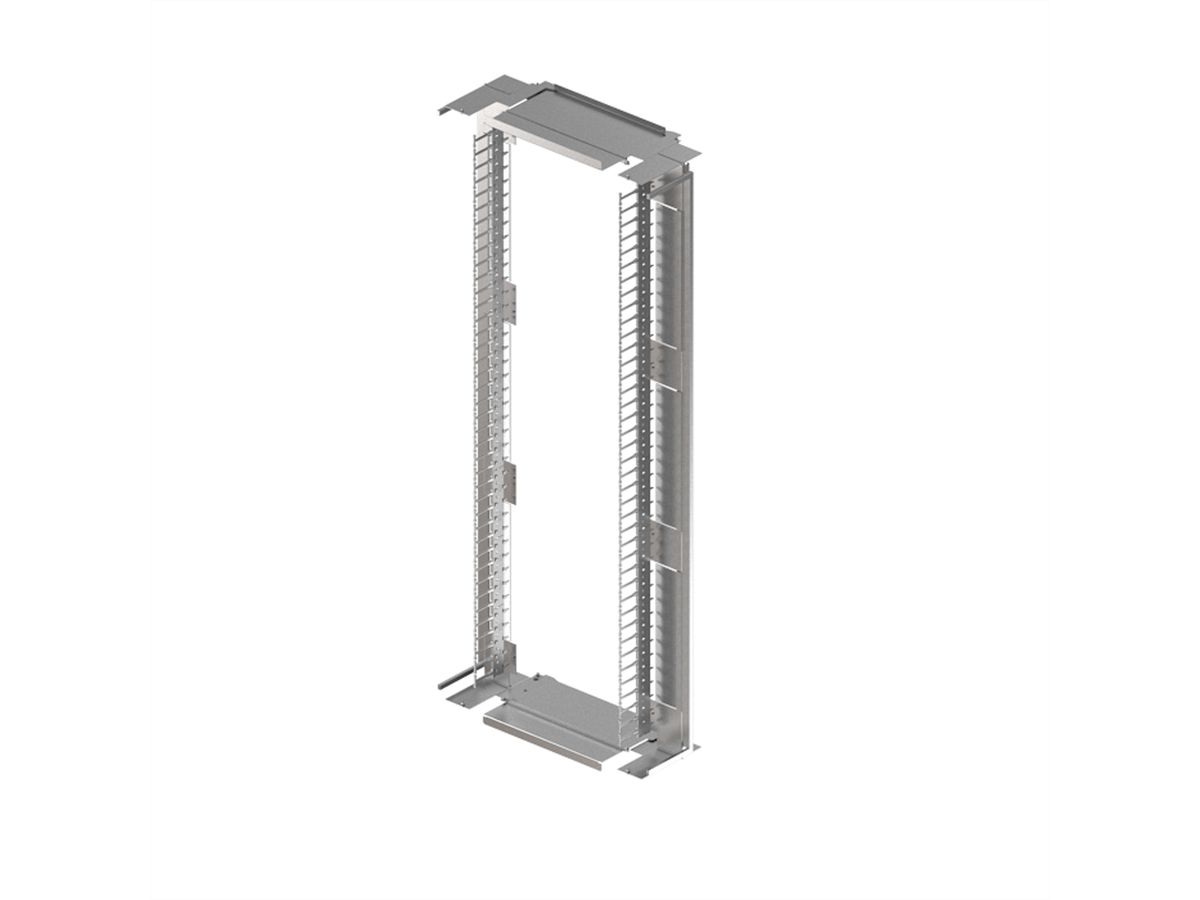 SCHROFF Bandeau d'obturation avec joint balai et peigne, 2450H 800L