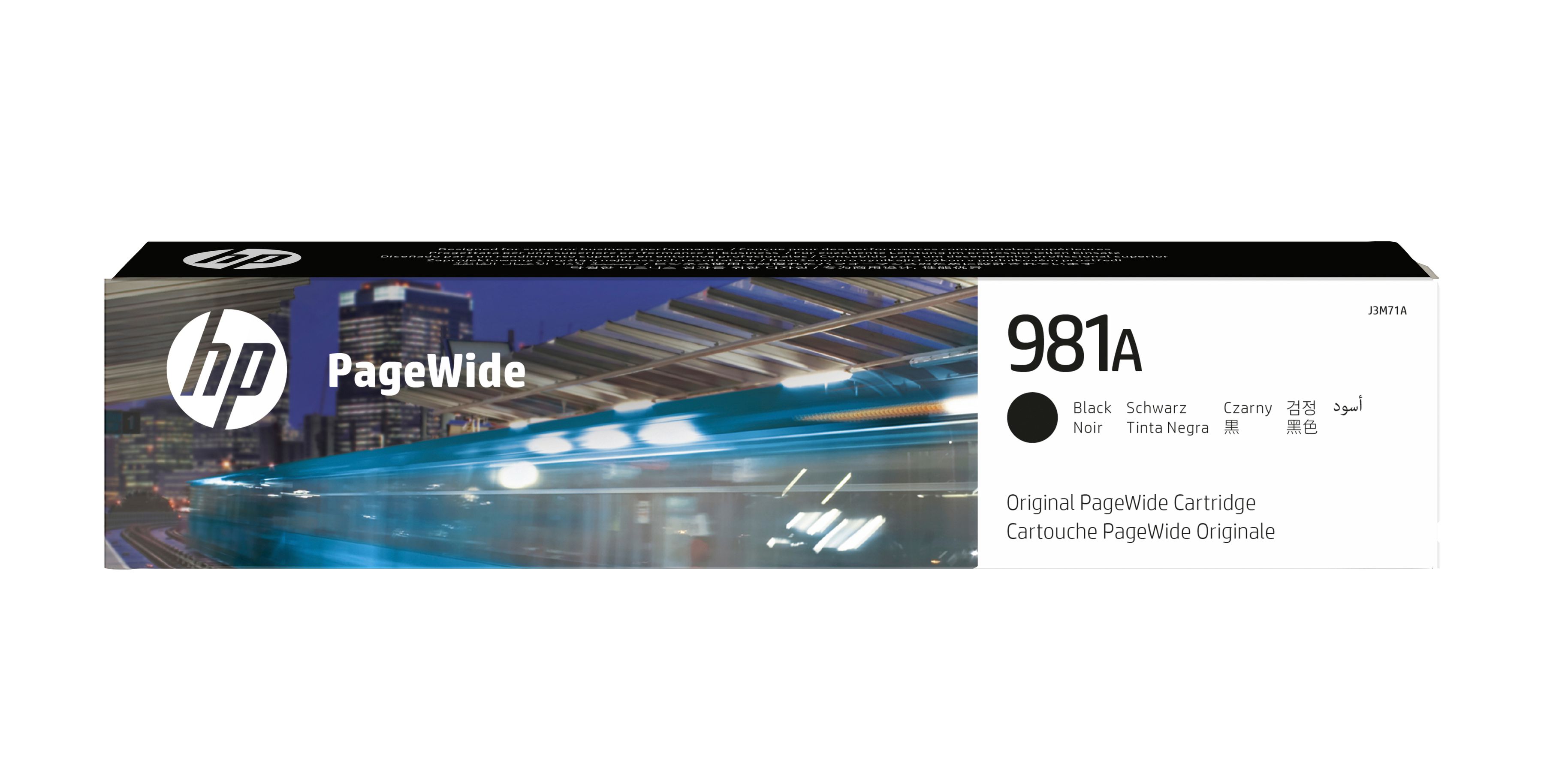 HP 981A cartouche PageWide Noir authentique