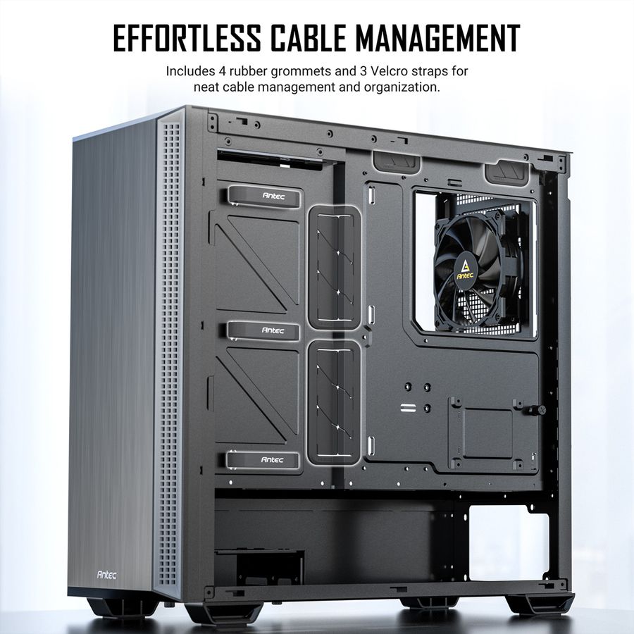 ANTEC Performance P7S Boîtiers PC Mid Tower, ATX, M-ATX et ITX, argent