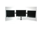 VALUE Bras pour LCD triple, noir, montage sur table