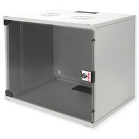 ROLINE 19" Boîtier mural Basic 7U, 540x400 LxP gris, EN KIT