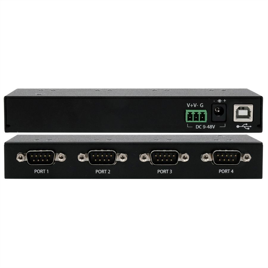 EXSYS EX-13074HM USB 2.0 vers 4 ports série RS-232 Boîtier métallique Kit de puces FTDI