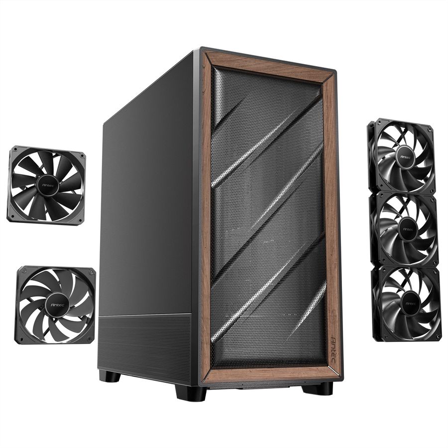 ANTEC Flux SE Boîtier PC ATX Midi Tower, noir